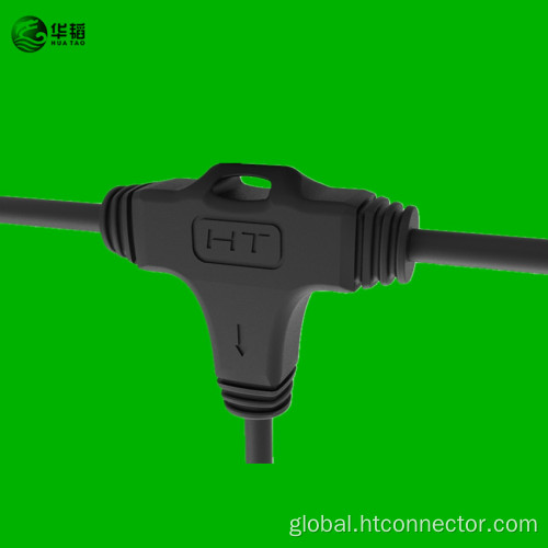 China Splitter three-way plug waterproof connector Manufactory